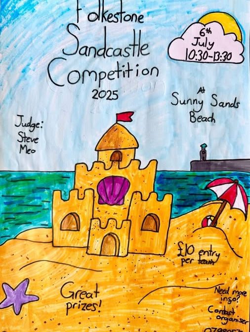 Folkestone Sandcastle Competition